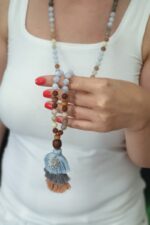 TAÇ ÇAKRA 108 MALA KOLYESİ - Görsel 2