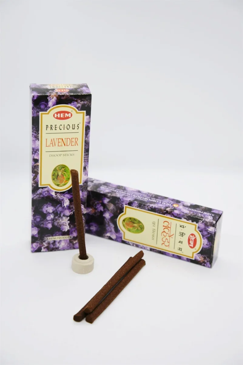 6aa081c375505_1788903875.webp Hem Dhoop Lavanta Organik Aromalı Tütsü - Görsel 1