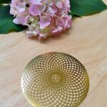 Altın Kaplama Torus metal Kristal Izgara Plaka