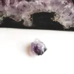 Ham Ametist Orta Boy Tekli Diş Kristal Taş