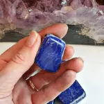Tamburlanmış Lapis Lazuli Doğal Taş