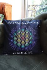 Sacred Geometry Yastık - Görsel 3