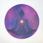 Metatron Küp Enerjisi ile Meditasyon Mouse Pad