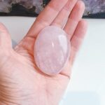 Sabun Şeklinde Pembe Kuvars Doğal Taş