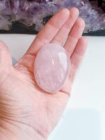 Sabun Şeklinde Pembe Kuvars Doğal Taş