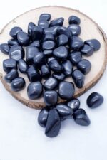 Kristal Izgaralar için Shungite Doğal Taş - Görsel 2