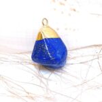 Lapis Lazuli Doğal taş Kolye Ucu