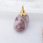 Pembe Opal Kolye Ucu