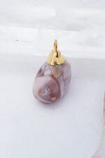 Pembe Opal Kolye Ucu