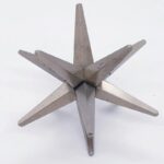 12 Noktalı Merkaba Yıldızı Pirit Doğal Taş