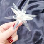 12 Noktalı Merkaba Yıldızı Kristal Doğal Taş