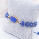 Lapis Lazuli Sıvama Taş Bileklik