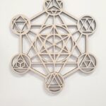30 cm çapında Yuvarlak Masif Metatron Küp Izgarası