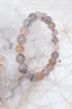 Melek Saçı Doğal Taş Bileklik