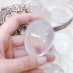 Tamburlanmış Sabun Şeklinde Kristal Kuvars