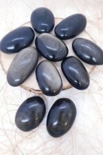Tamburlanmış Sabun Şeklinde Gold Sheen Obsidyen - Görsel 3