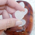 Tamburlu Kalp Şeklinde Kristal Kuvars