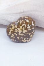Kalp Şeklinde Tamburlu Ocean Jasper - Görsel 2