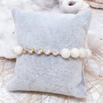 Gümüş Taşlı Ay Taşı Butik Tasarım Bileklik