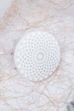 Torus Sembolü Selenit Tepsi - Görsel 2