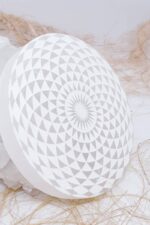 Torus Sembolü Selenit Tepsi - Görsel 3