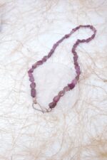 Gümüş Butik Pembe Turmalin Kolye - Görsel 3