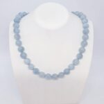 10mm Akuamarine Butik Kolye