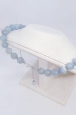 10mm Akuamarine Butik Kolye - Görsel 2