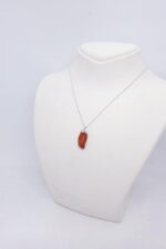 Red Jasper Doğal Taş Kolye - Görsel 2