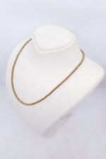 Gold Fasetli Hematit Kolye