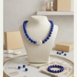 JADE VE BAROK İNCİLİ KOLYE